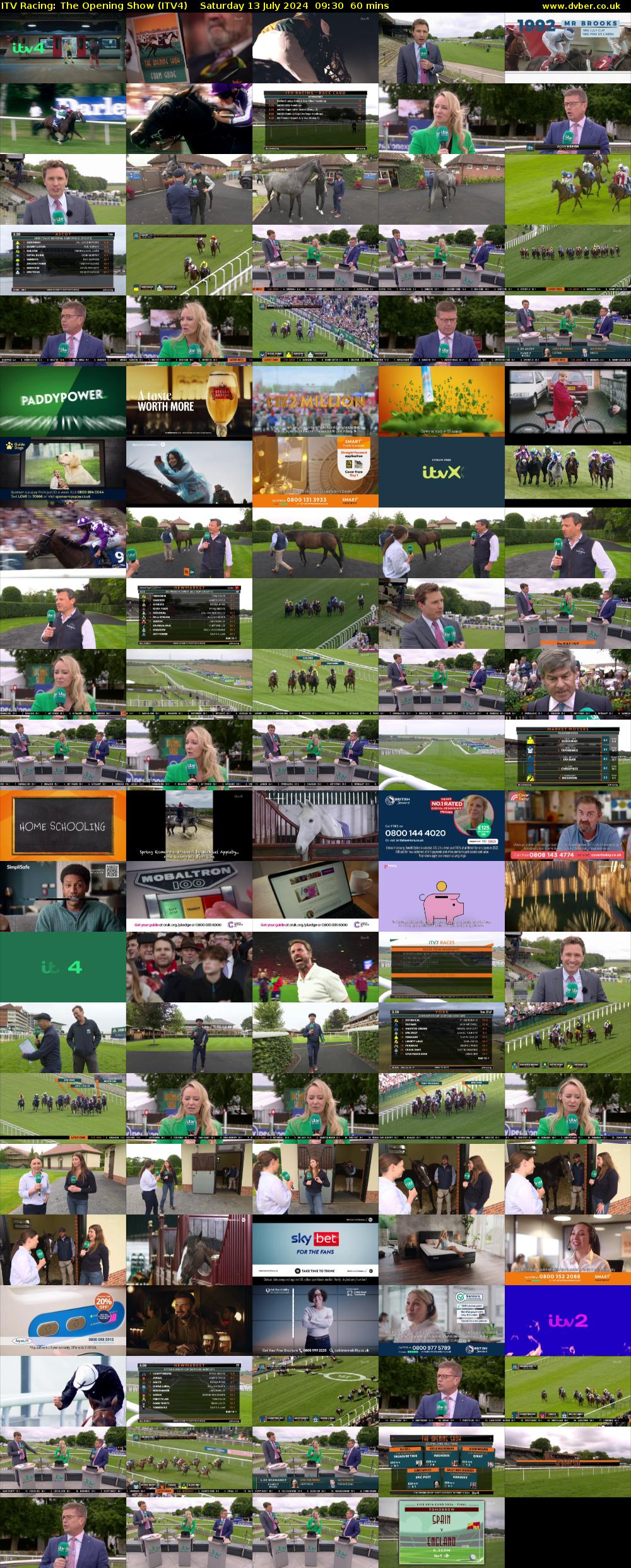 ITV Racing: The Opening Show (ITV4) Saturday 13 July 2024 09:30 - 10:30
