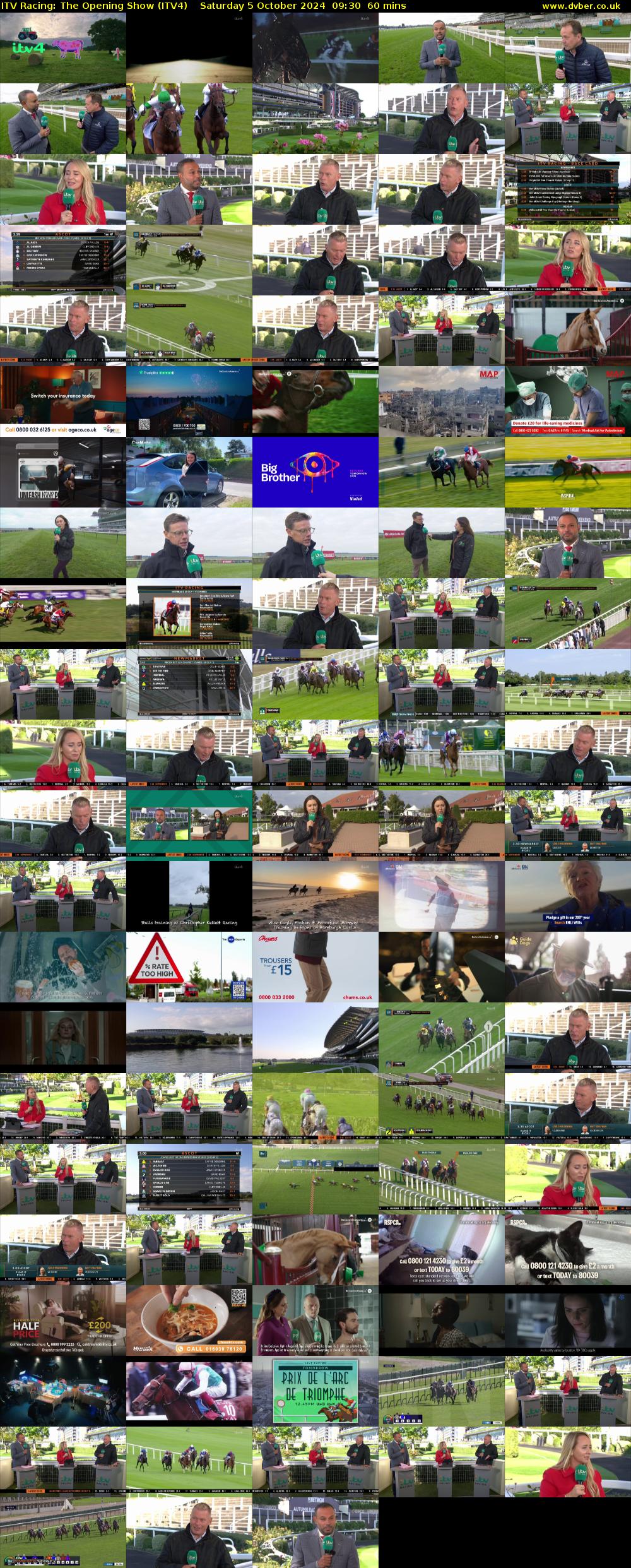 ITV Racing: The Opening Show (ITV4) Saturday 5 October 2024 09:30 - 10:30
