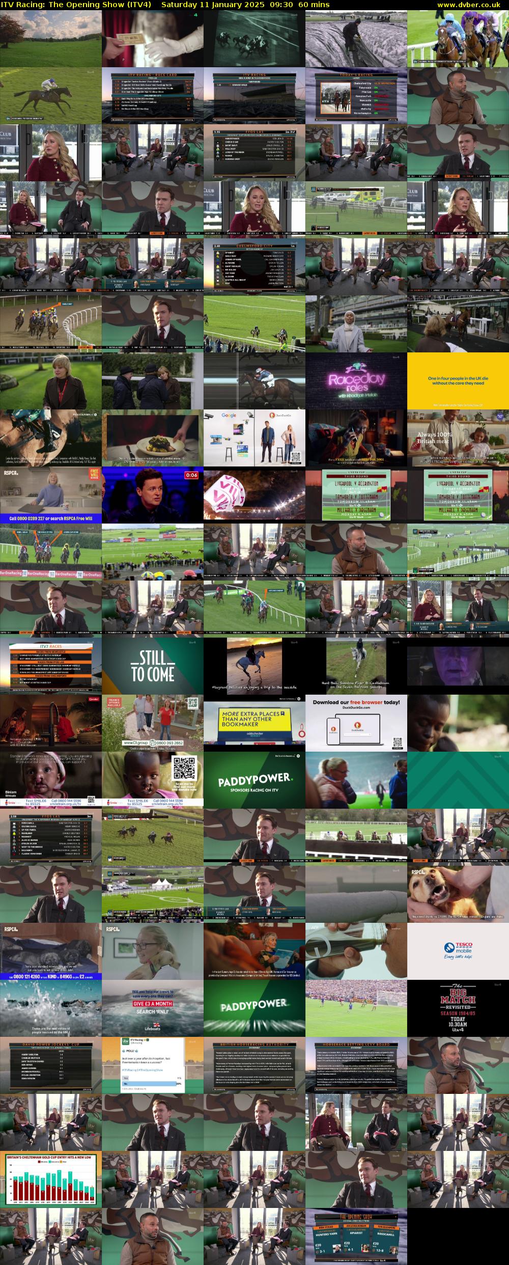 ITV Racing: The Opening Show (ITV4) Saturday 11 January 2025 09:30 - 10:30
