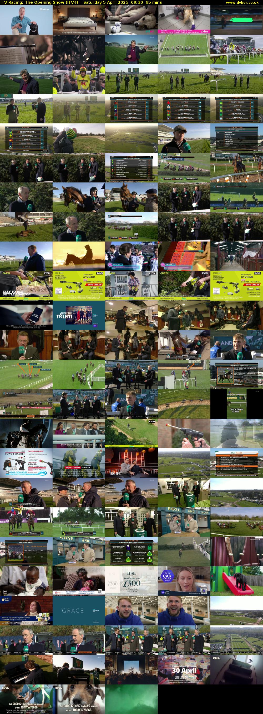 ITV Racing: The Opening Show (ITV4) Saturday 5 April 2025 09:30 - 10:35