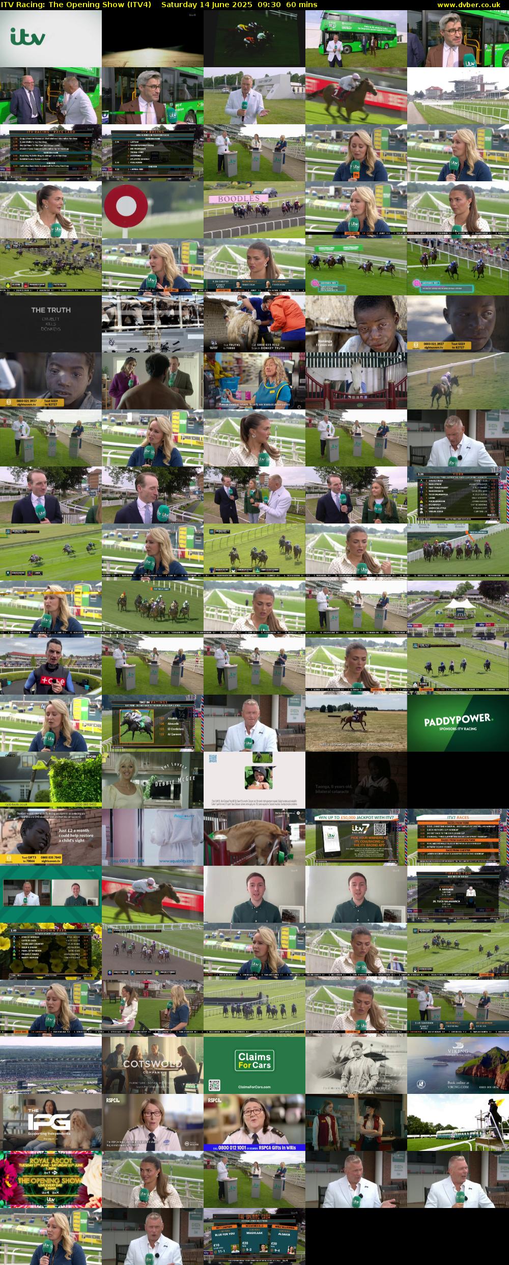 ITV Racing: The Opening Show (ITV4) Saturday 14 June 2025 09:30 - 10:30