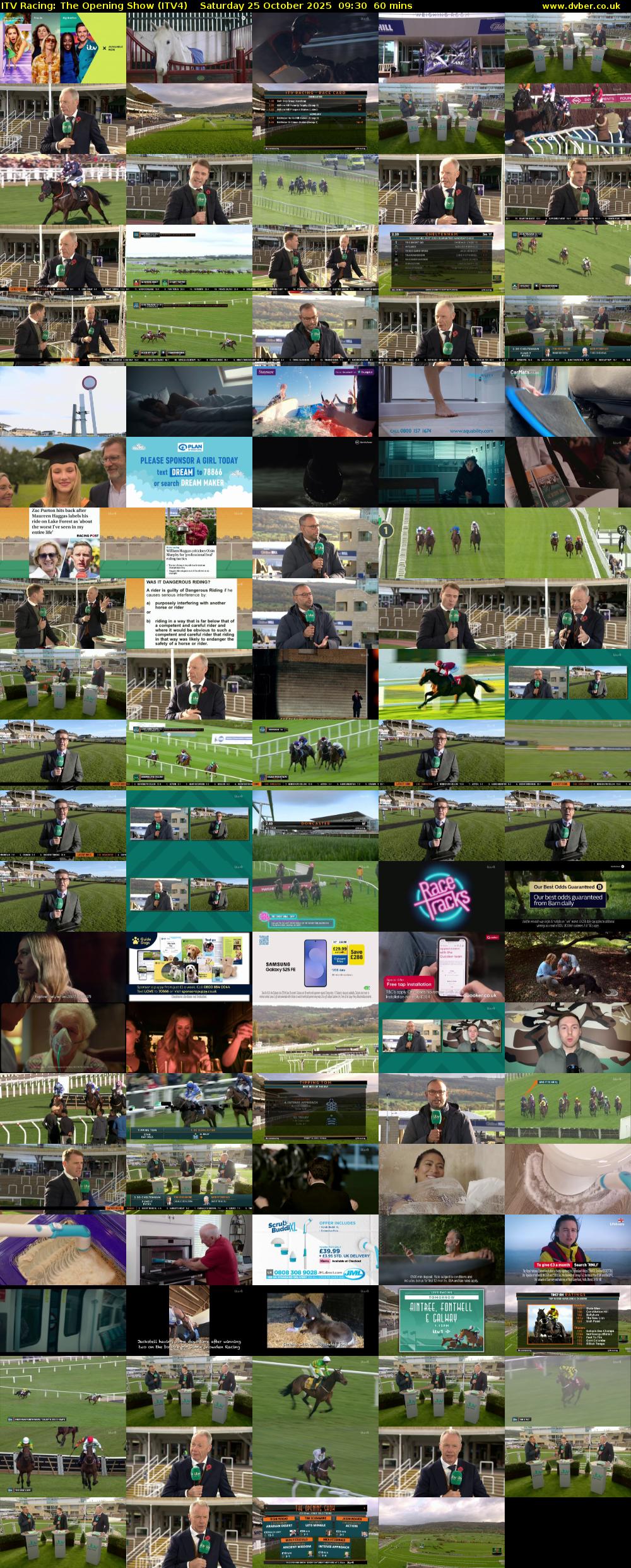 ITV Racing: The Opening Show (ITV4) Saturday 25 October 2025 09:30 - 10:30