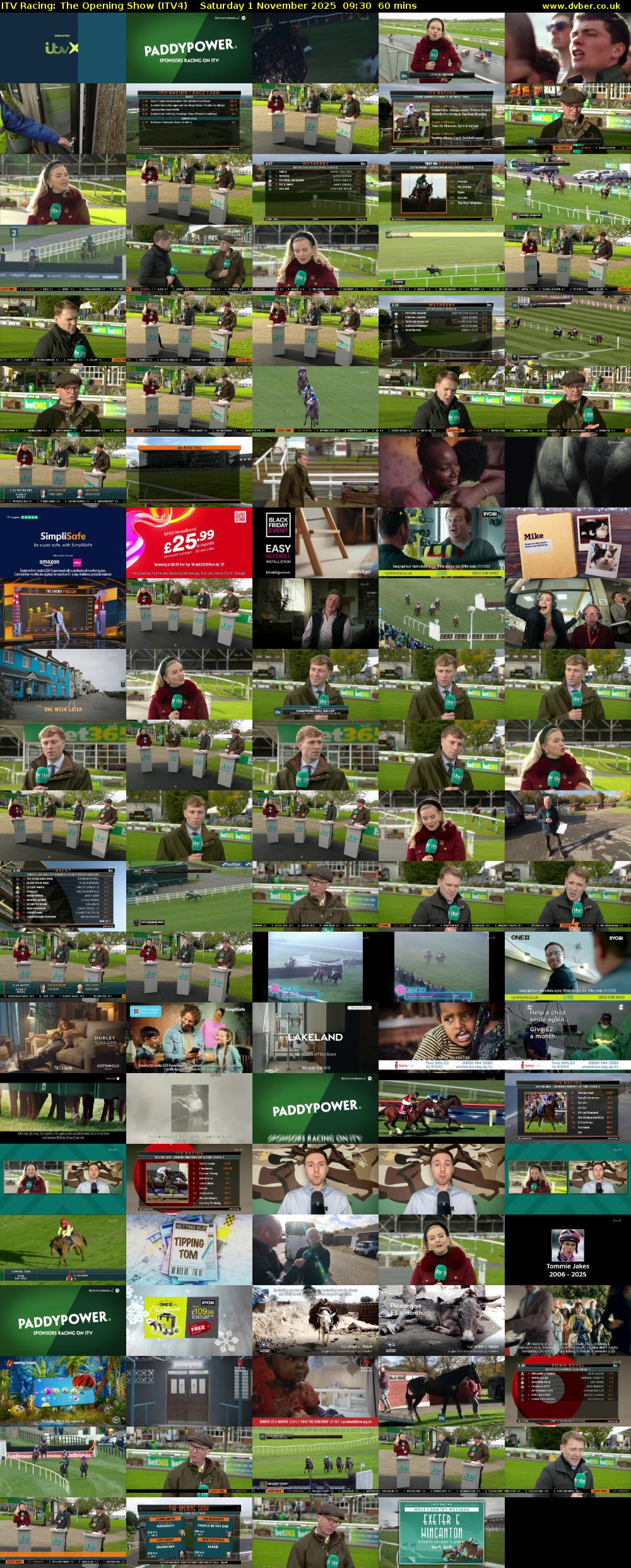 ITV Racing: The Opening Show (ITV4) Saturday 1 November 2025 09:30 - 10:30