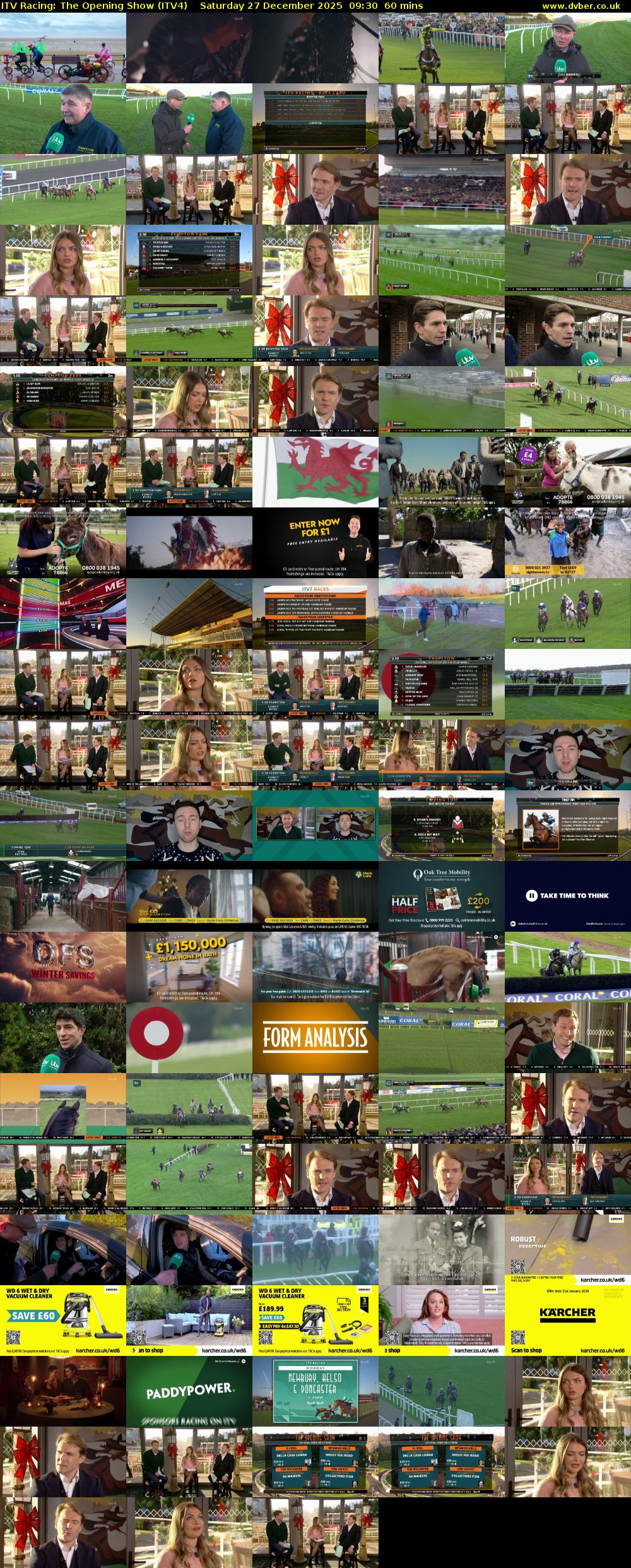 ITV Racing: The Opening Show (ITV4) Saturday 27 December 2025 09:30 - 10:30