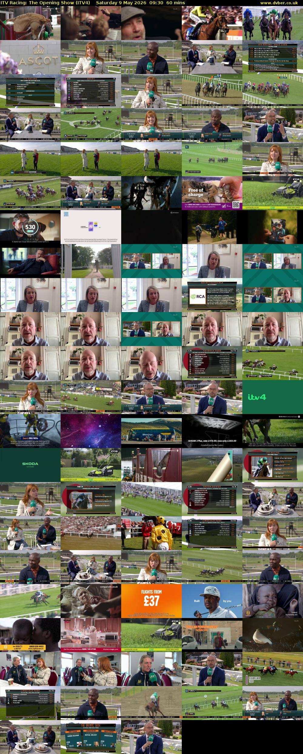 ITV Racing: The Opening Show (ITV4) Saturday 9 May 2026 09:30 - 10:30