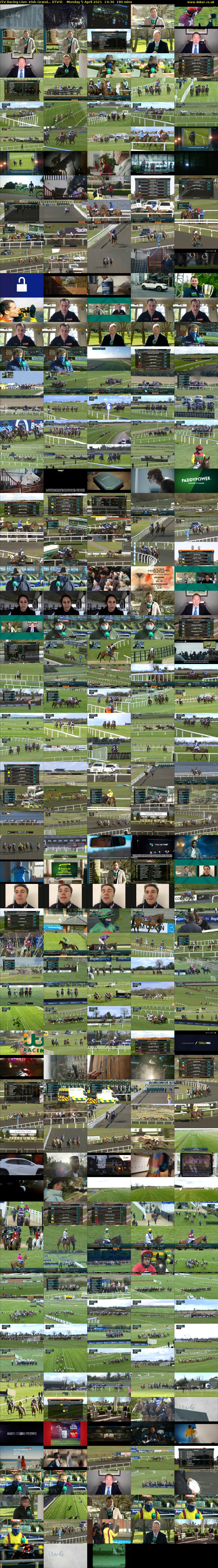 ITV Racing Live: Irish Grand... (ITV4) Monday 5 April 2021 14:30 - 17:30