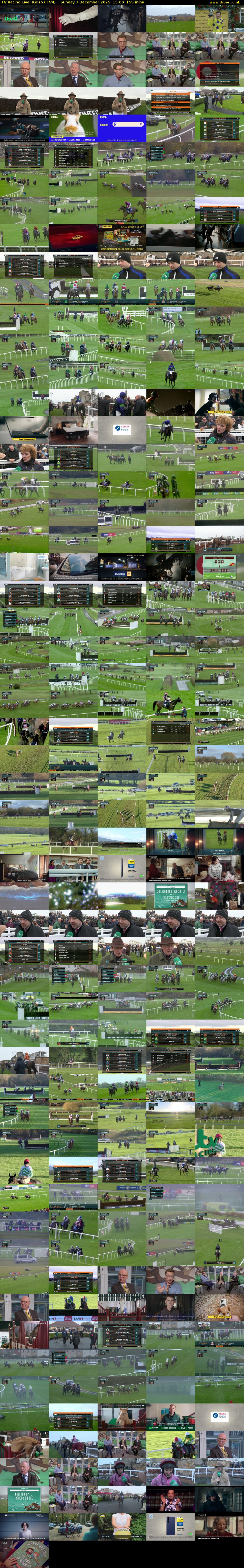 ITV Racing Live: Kelso (ITV4) Sunday 7 December 2025 13:00 - 15:35