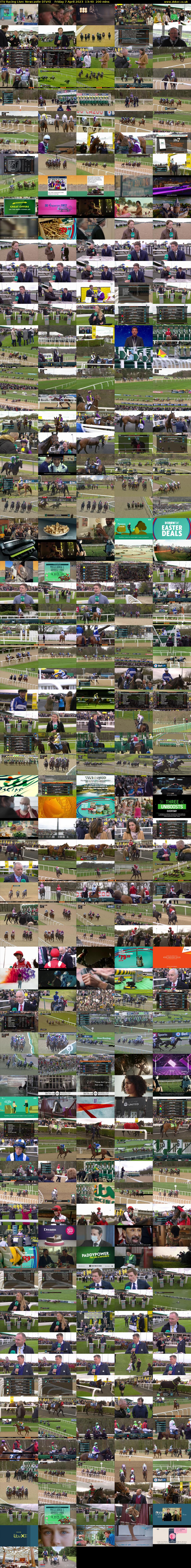 ITV Racing Live: Newcastle (ITV4) Friday 7 April 2023 13:40 - 17:00