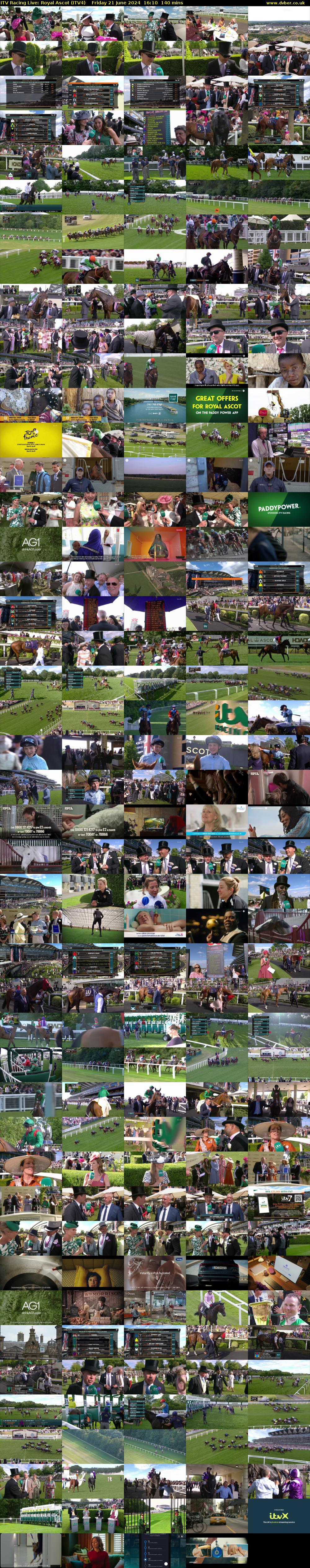 ITV Racing Live: Royal Ascot (ITV4) Friday 21 June 2024 16:10 - 18:30