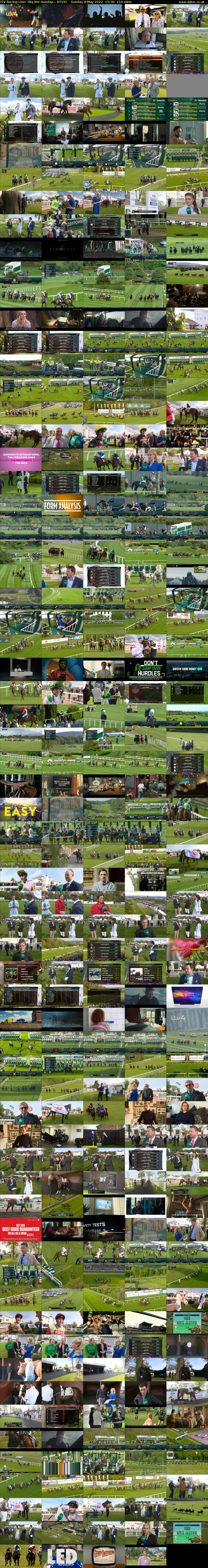 ITV Racing Live: Sky Bet Sunday... (ITV4) Sunday 8 May 2022 15:30 - 19:00