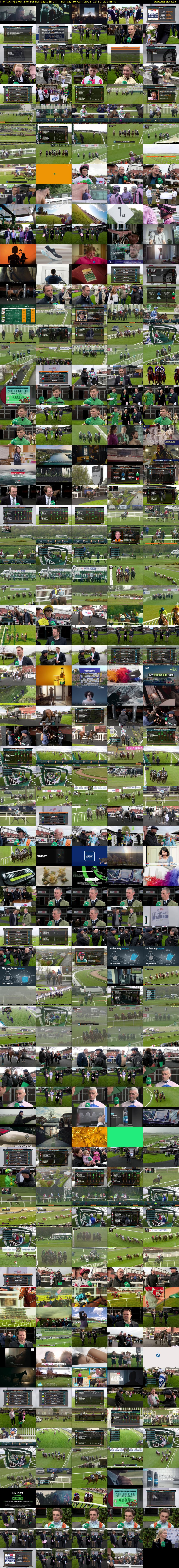 ITV Racing Live: Sky Bet Sunday... (ITV4) Sunday 30 April 2023 15:30 - 19:05