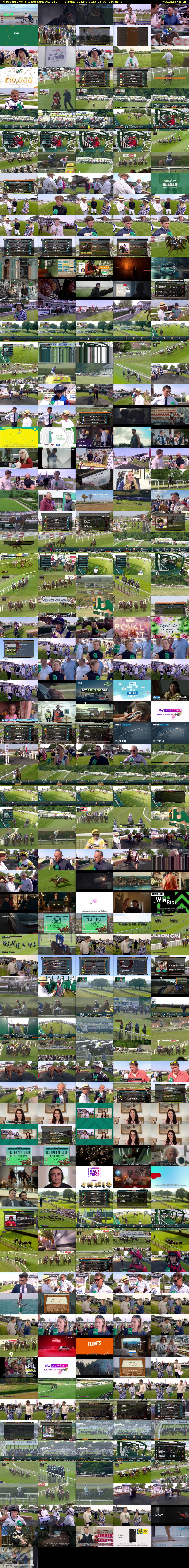 ITV Racing Live: Sky Bet Sunday... (ITV4) Sunday 11 June 2023 15:30 - 19:00