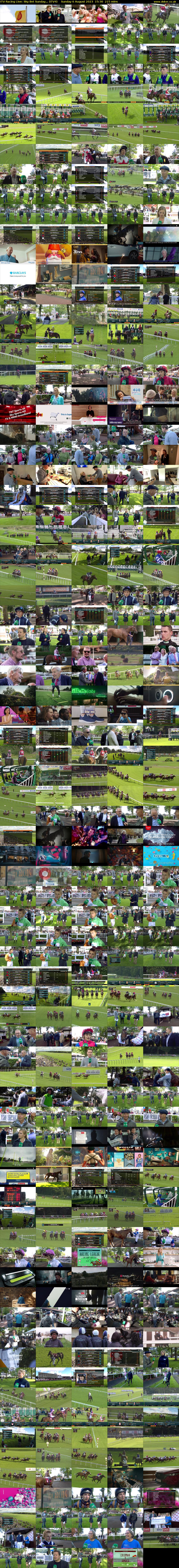 ITV Racing Live: Sky Bet Sunday... (ITV4) Sunday 6 August 2023 15:30 - 19:05