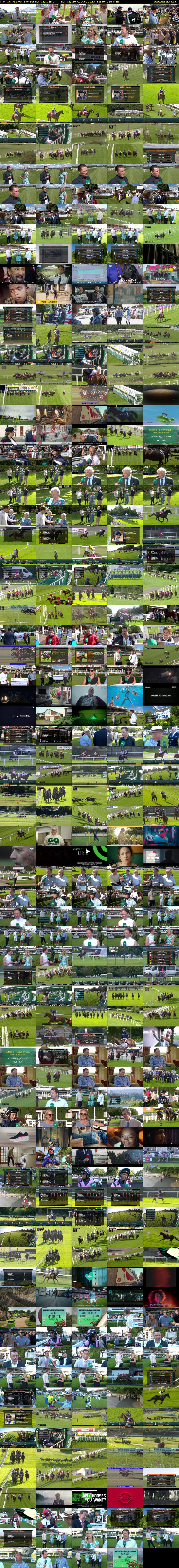 ITV Racing Live: Sky Bet Sunday... (ITV4) Sunday 20 August 2023 15:30 - 19:05