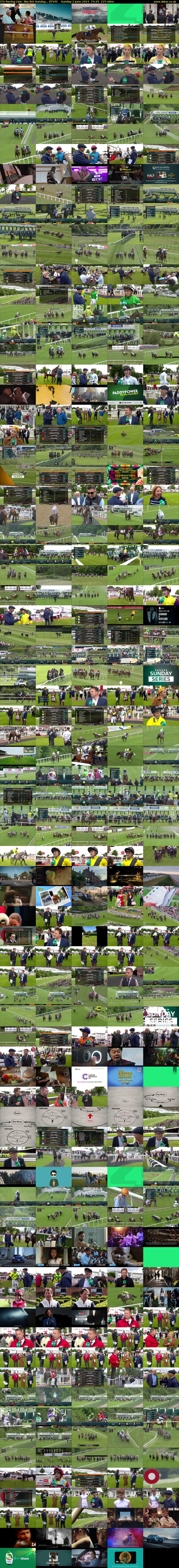 ITV Racing Live: Sky Bet Sunday... (ITV4) Sunday 2 June 2024 15:25 - 19:00