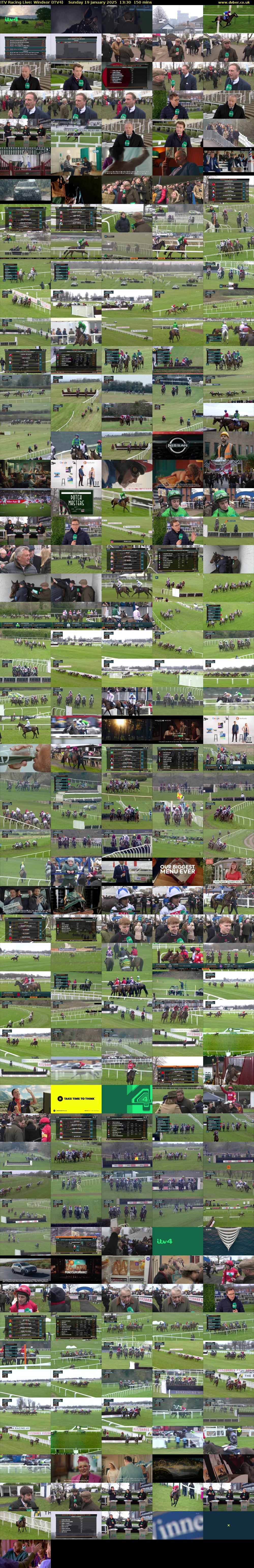 ITV Racing Live: Windsor (ITV4) Sunday 19 January 2025 13:30 - 16:00