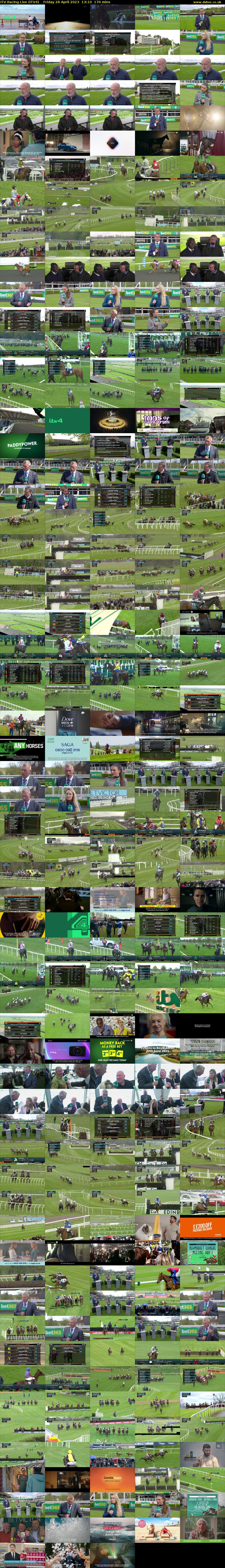 ITV Racing Live (ITV4) Friday 28 April 2023 13:10 - 16:00