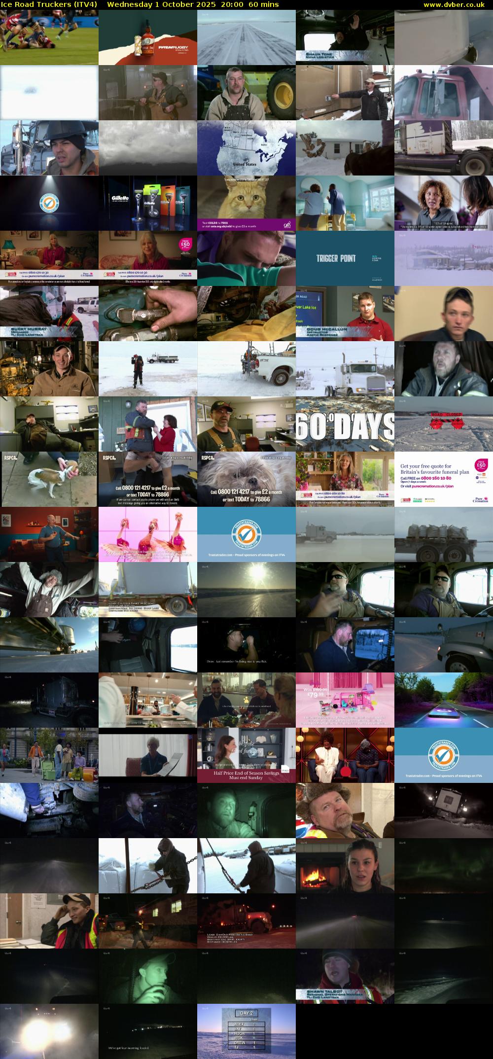 Ice Road Truckers (ITV4) Wednesday 1 October 2025 20:00 - 21:00