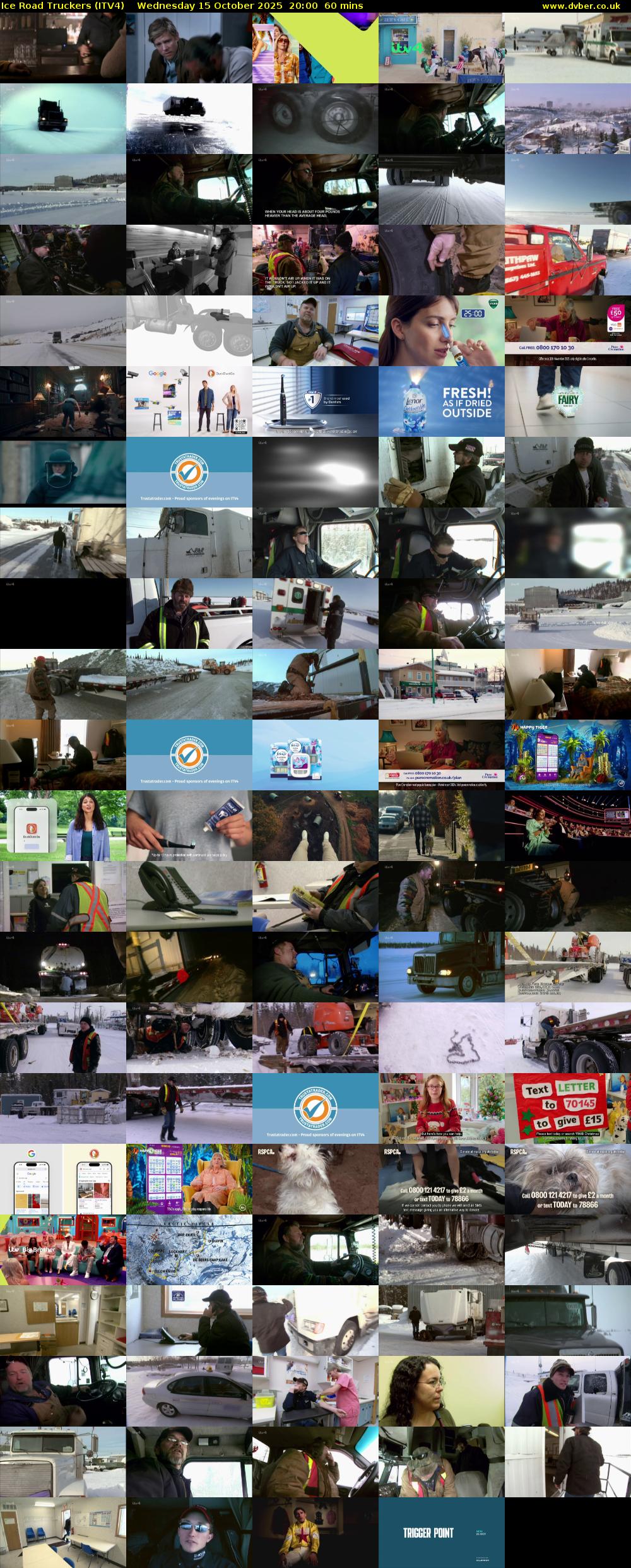 Ice Road Truckers (ITV4) Wednesday 15 October 2025 20:00 - 21:00