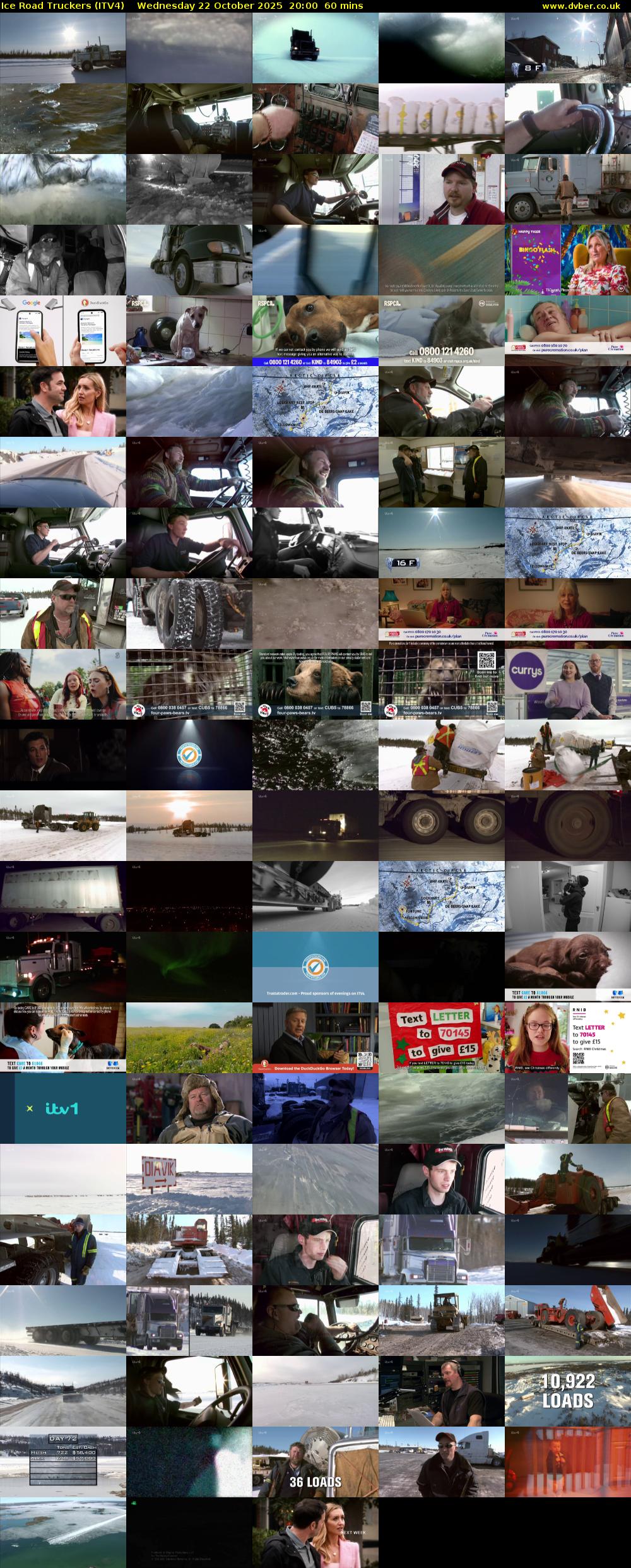 Ice Road Truckers (ITV4) Wednesday 22 October 2025 20:00 - 21:00