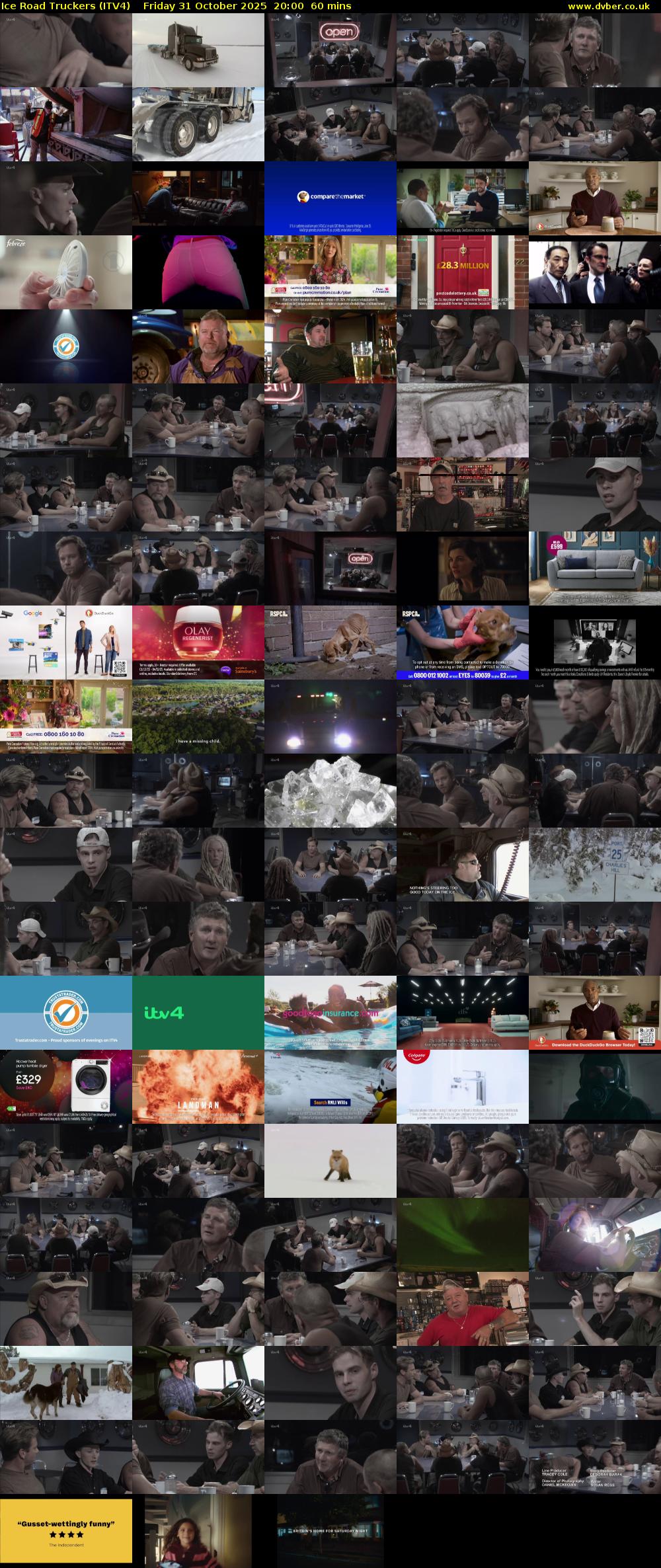 Ice Road Truckers (ITV4) Friday 31 October 2025 20:00 - 21:00