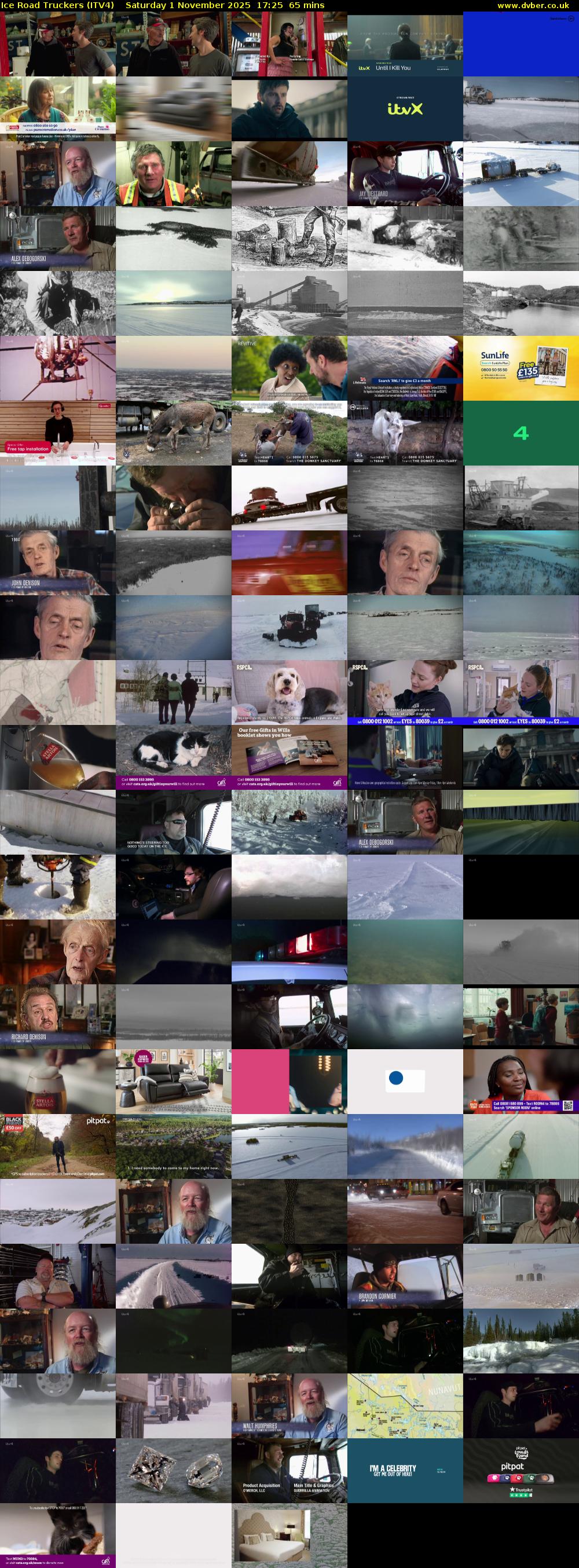 Ice Road Truckers (ITV4) Saturday 1 November 2025 17:25 - 18:30