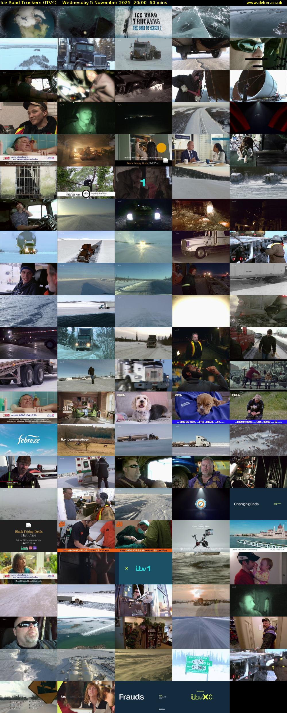 Ice Road Truckers (ITV4) Wednesday 5 November 2025 20:00 - 21:00