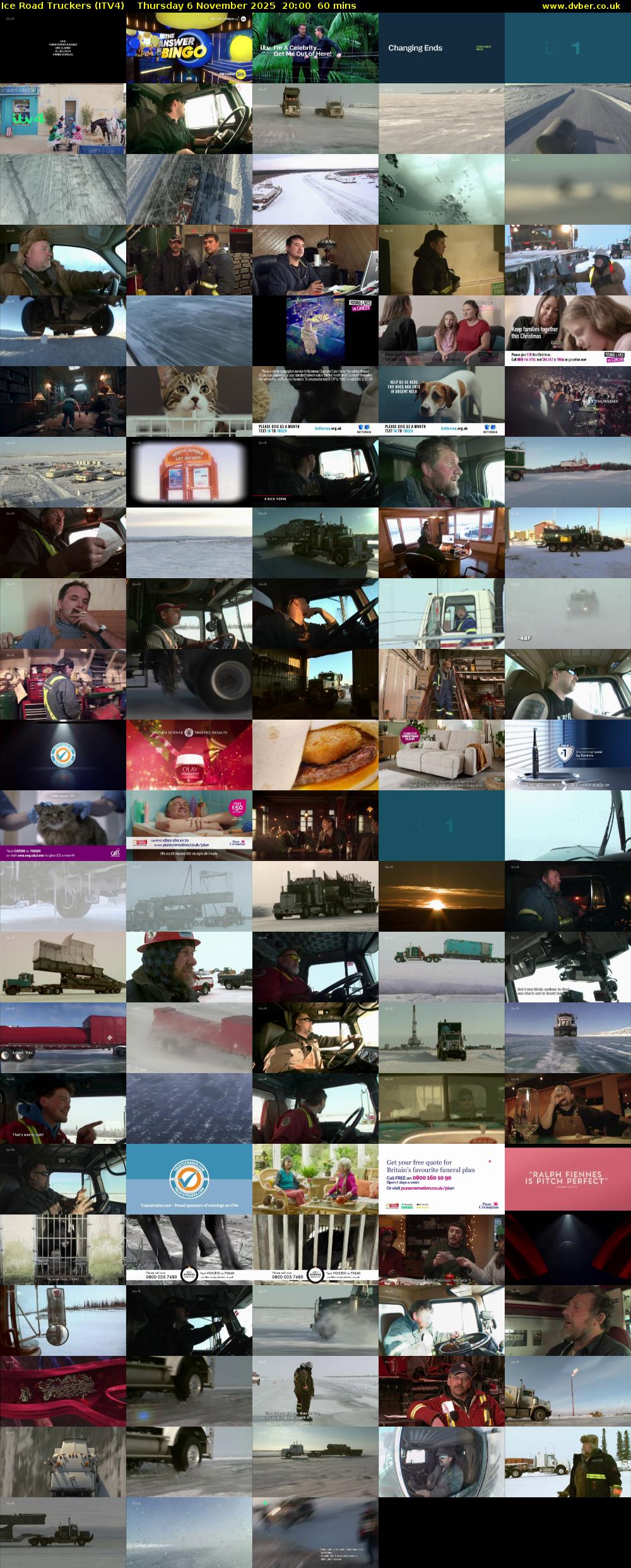 Ice Road Truckers (ITV4) Thursday 6 November 2025 20:00 - 21:00