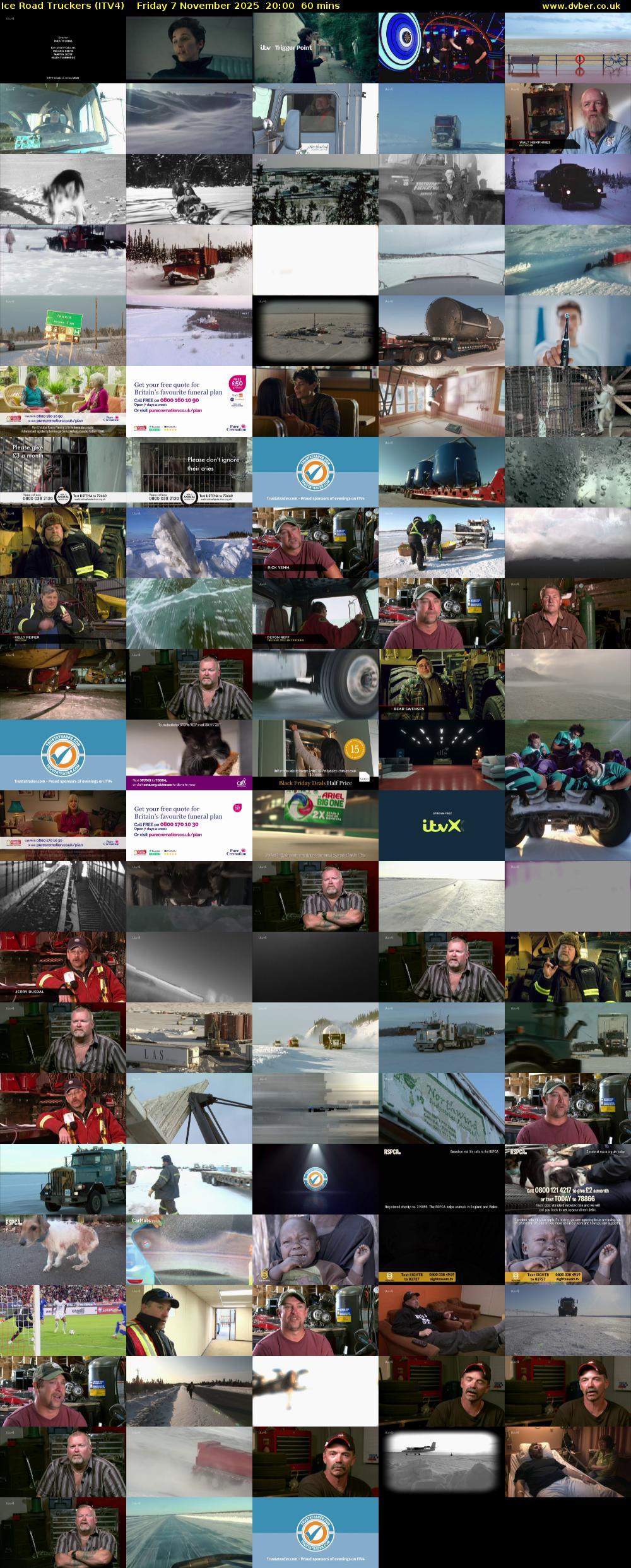 Ice Road Truckers (ITV4) Friday 7 November 2025 20:00 - 21:00