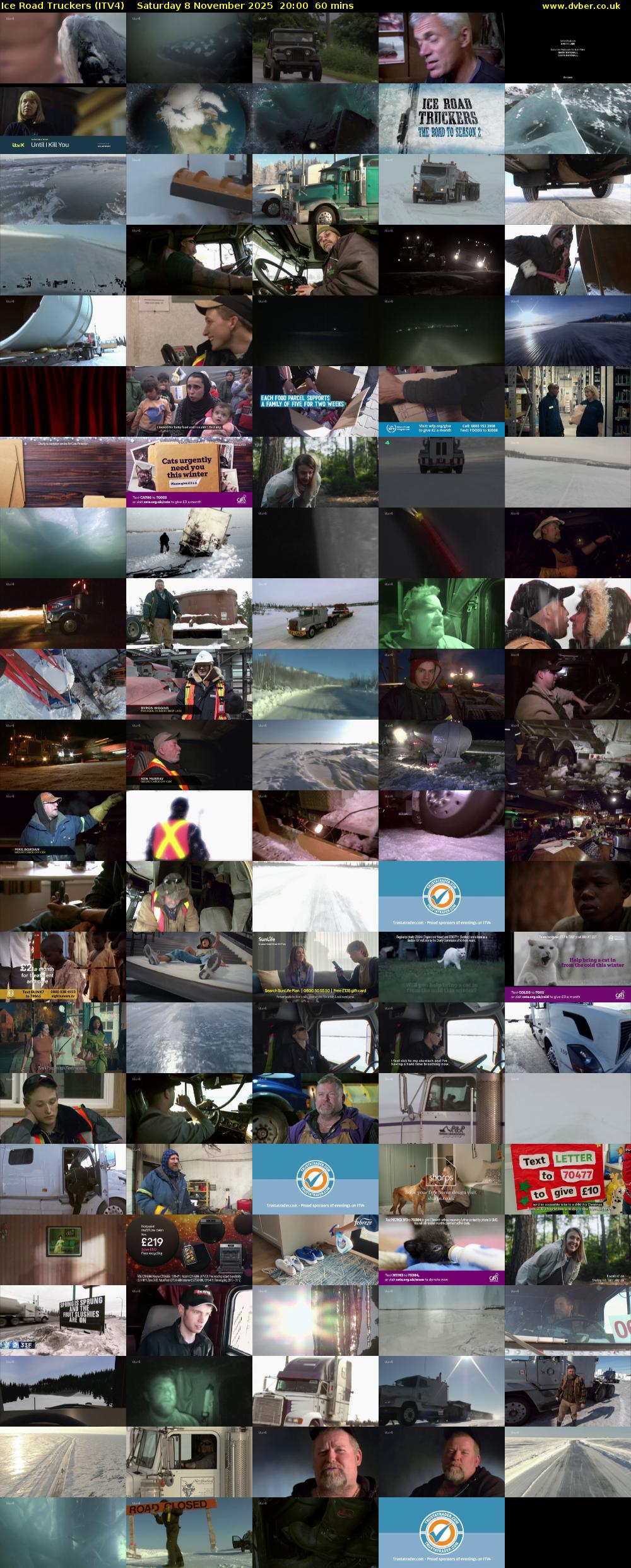 Ice Road Truckers (ITV4) Saturday 8 November 2025 20:00 - 21:00