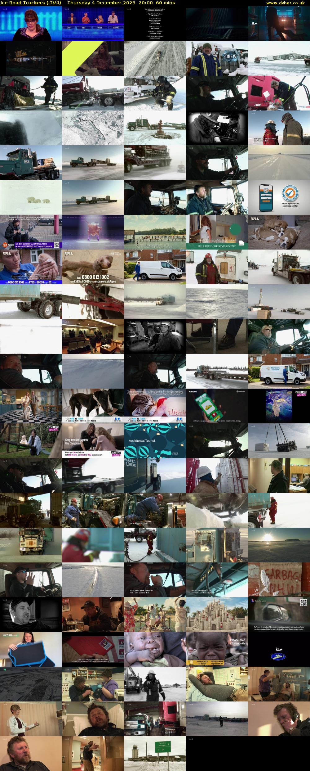 Ice Road Truckers (ITV4) Thursday 4 December 2025 20:00 - 21:00