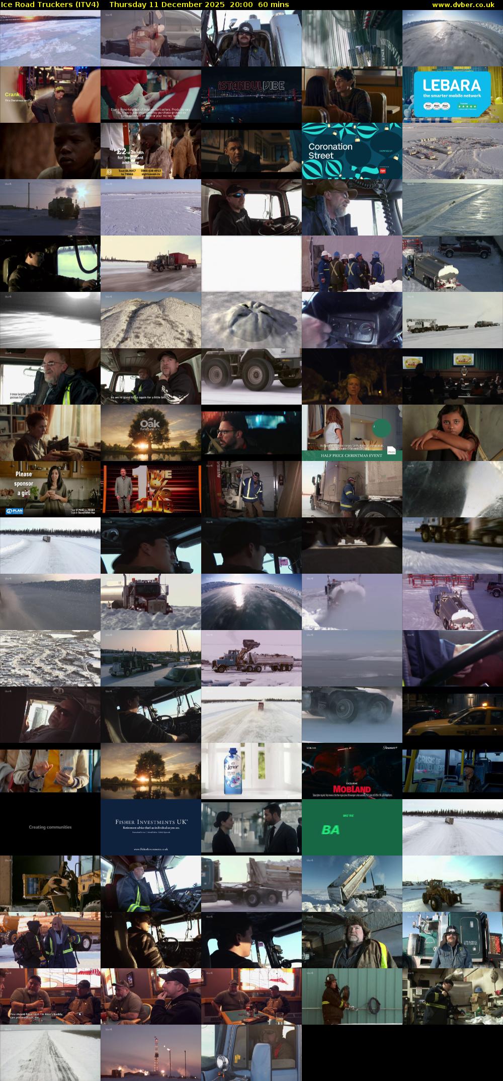 Ice Road Truckers (ITV4) Thursday 11 December 2025 20:00 - 21:00