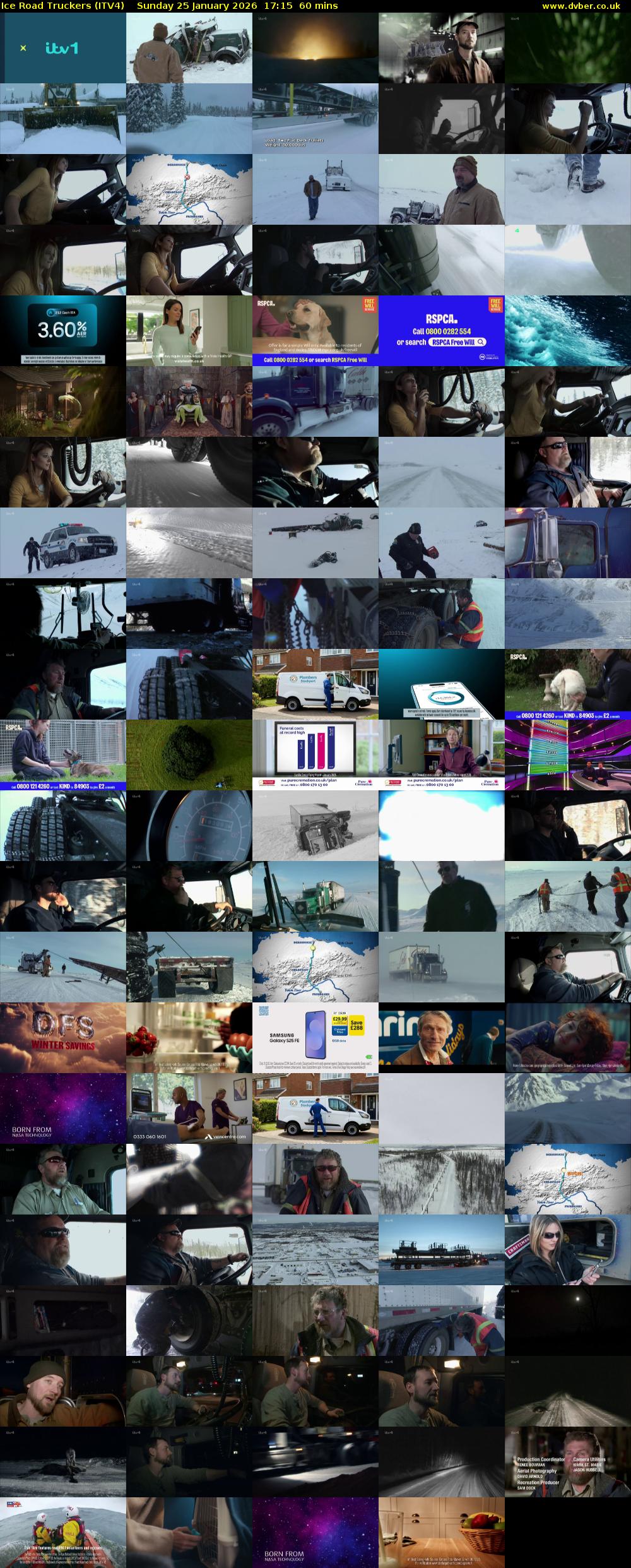 Ice Road Truckers (ITV4) Sunday 25 January 2026 17:15 - 18:15