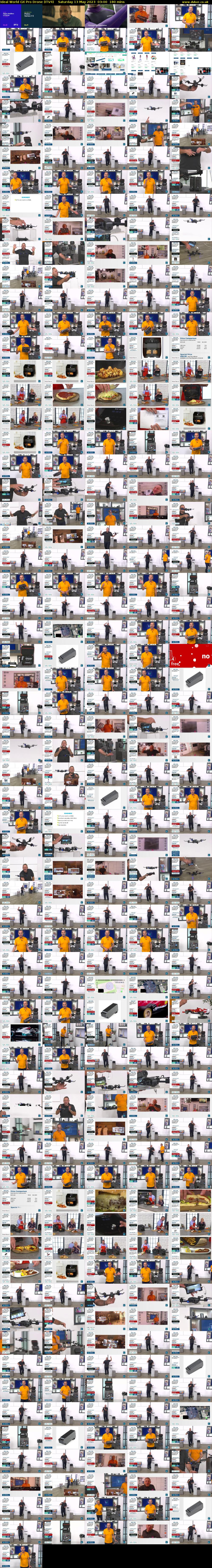 Ideal World GX Pro Drone (ITV4) Saturday 13 May 2023 03:00 - 06:00