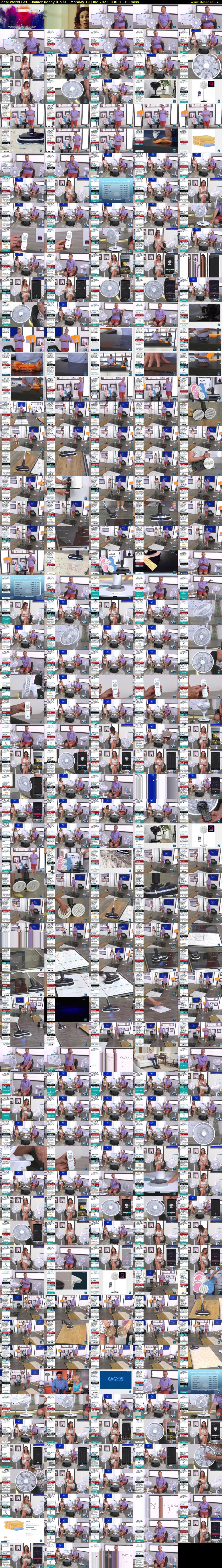 Ideal World Get Summer Ready (ITV4) Monday 19 June 2023 03:00 - 06:00