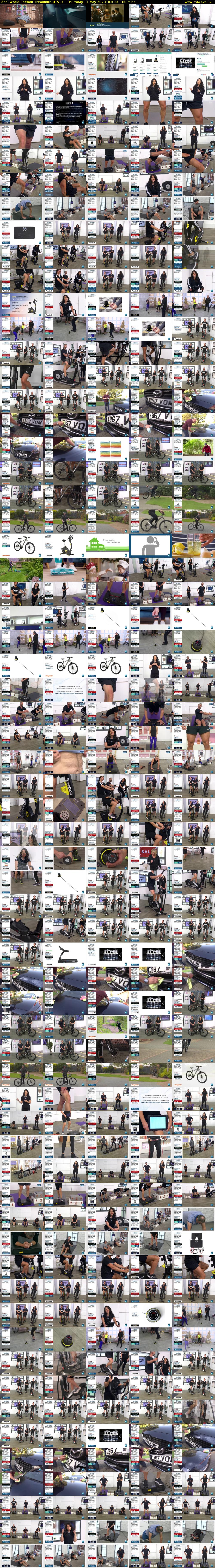 Ideal World Reebok Treadmills (ITV4) Thursday 11 May 2023 03:00 - 06:00