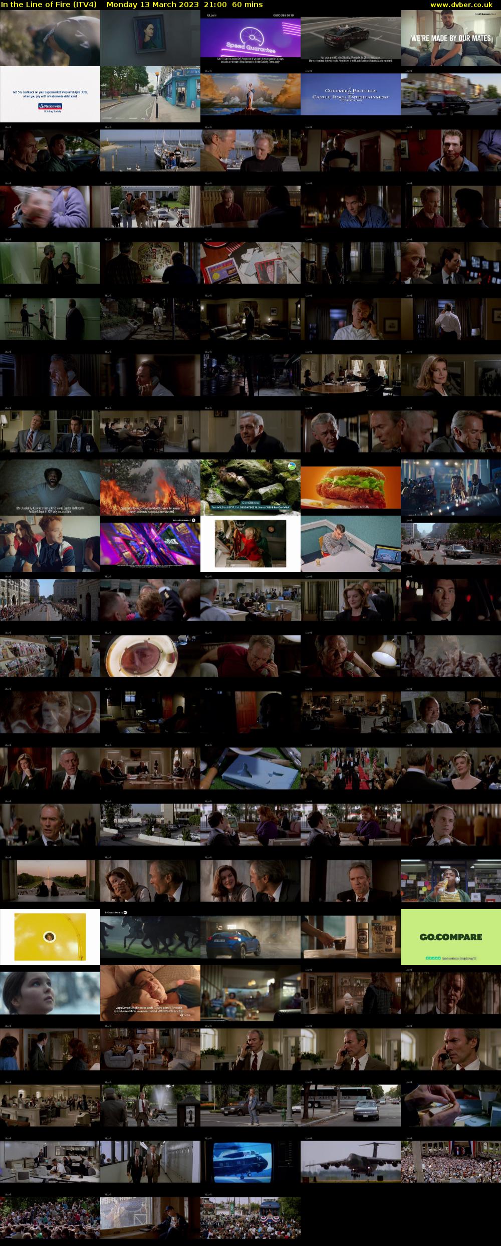 In the Line of Fire (ITV4) Monday 13 March 2023 21:00 - 22:00