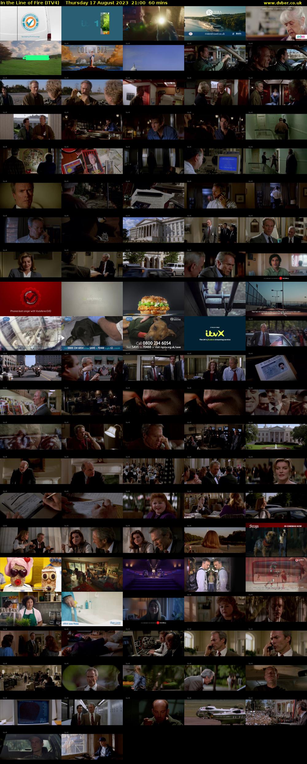 In the Line of Fire (ITV4) Thursday 17 August 2023 21:00 - 22:00