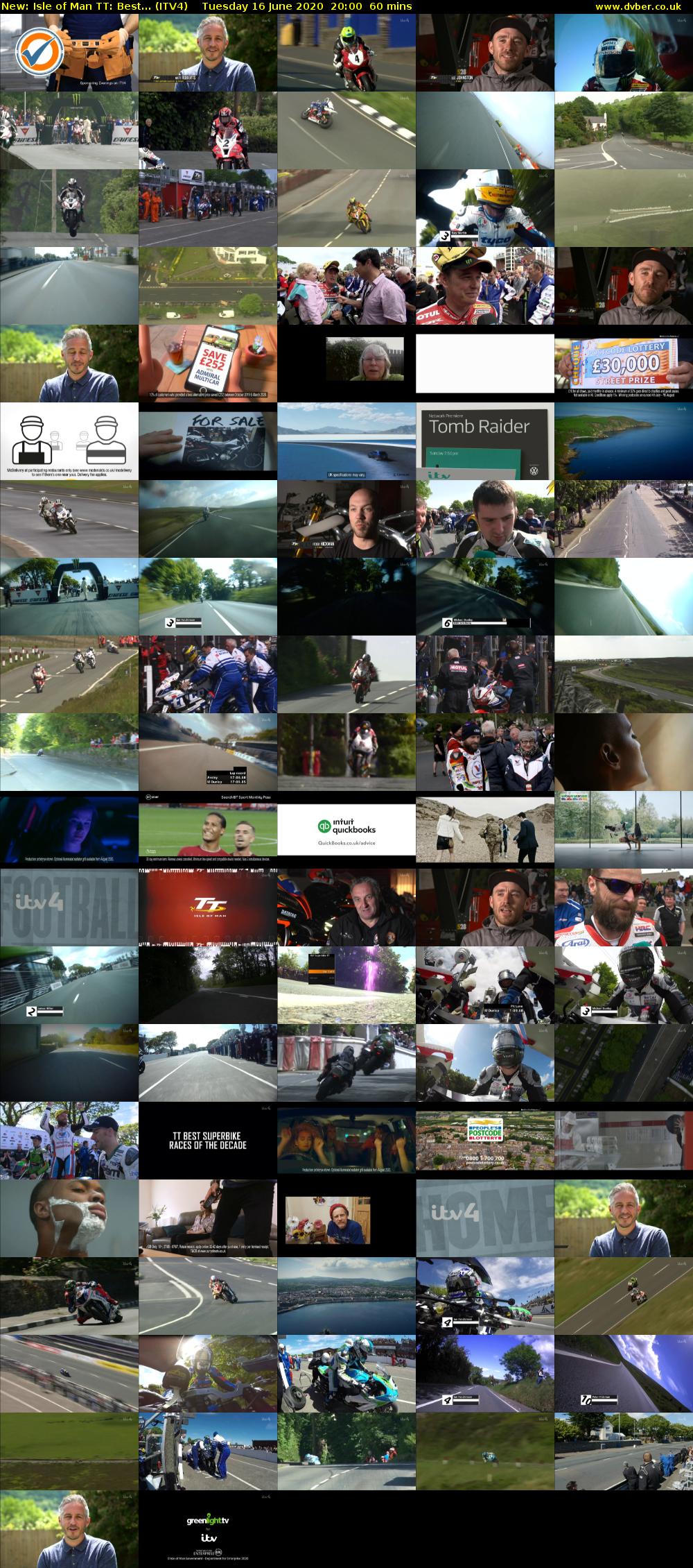 Isle of Man TT: Best... (ITV4) Tuesday 16 June 2020 20:00 - 21:00