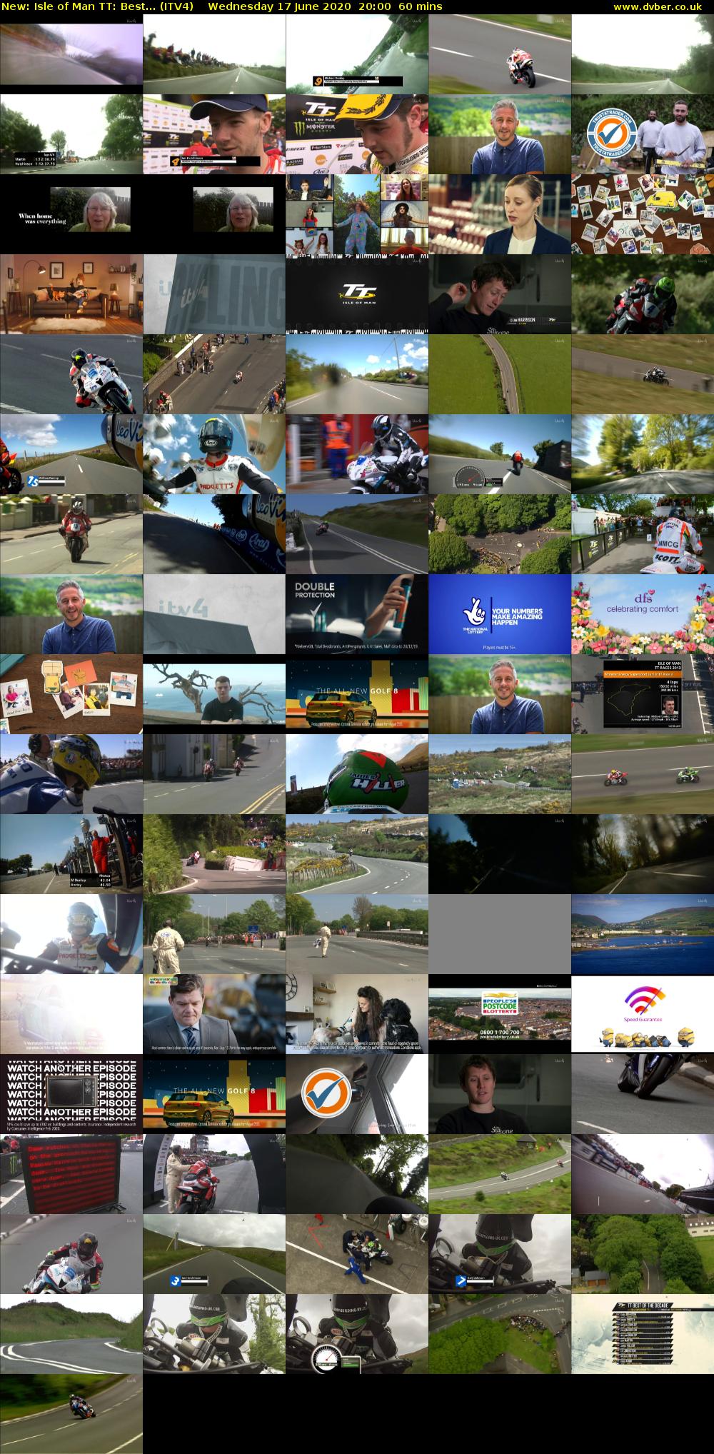 Isle of Man TT: Best... (ITV4) Wednesday 17 June 2020 20:00 - 21:00