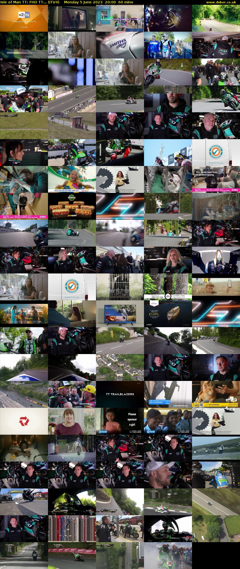 Isle of Man TT: FHO TT... (ITV4) Monday 5 June 2023 20:00 - 21:00