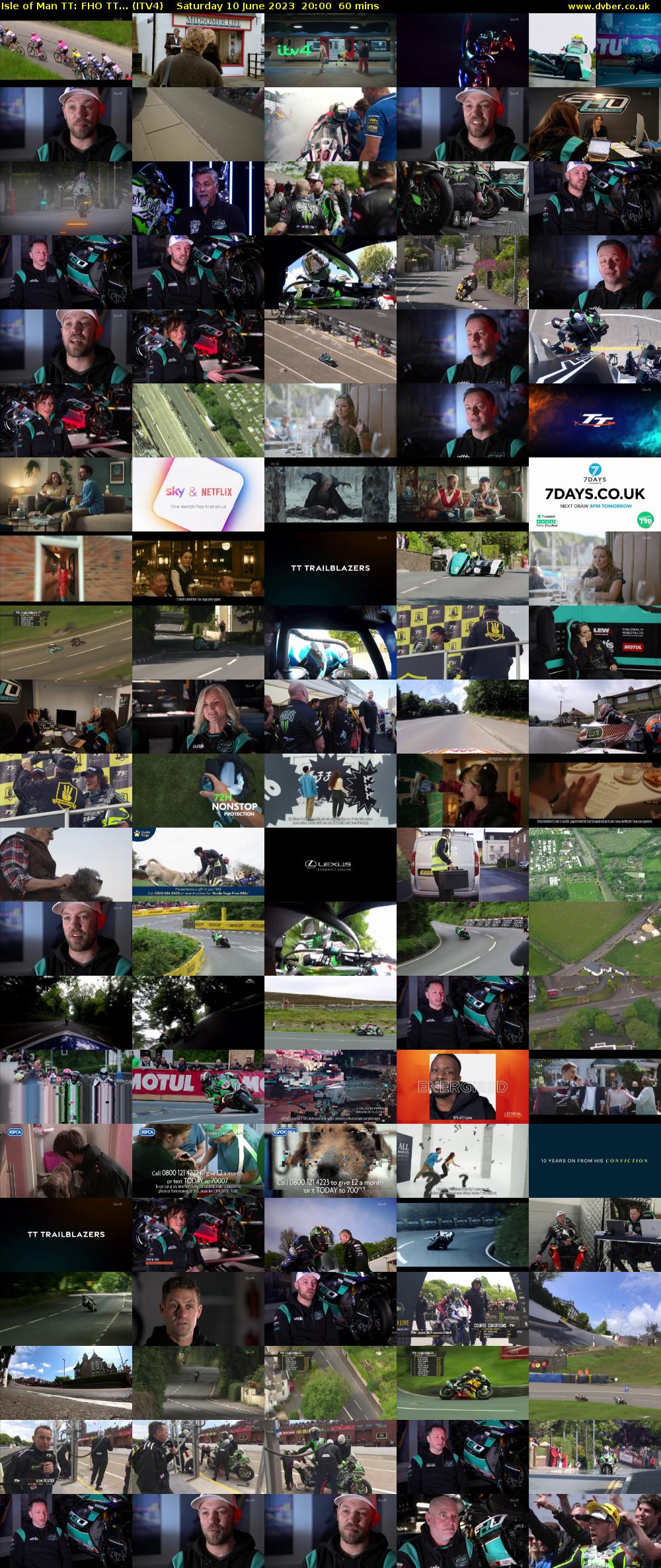 Isle of Man TT: FHO TT... (ITV4) Saturday 10 June 2023 20:00 - 21:00