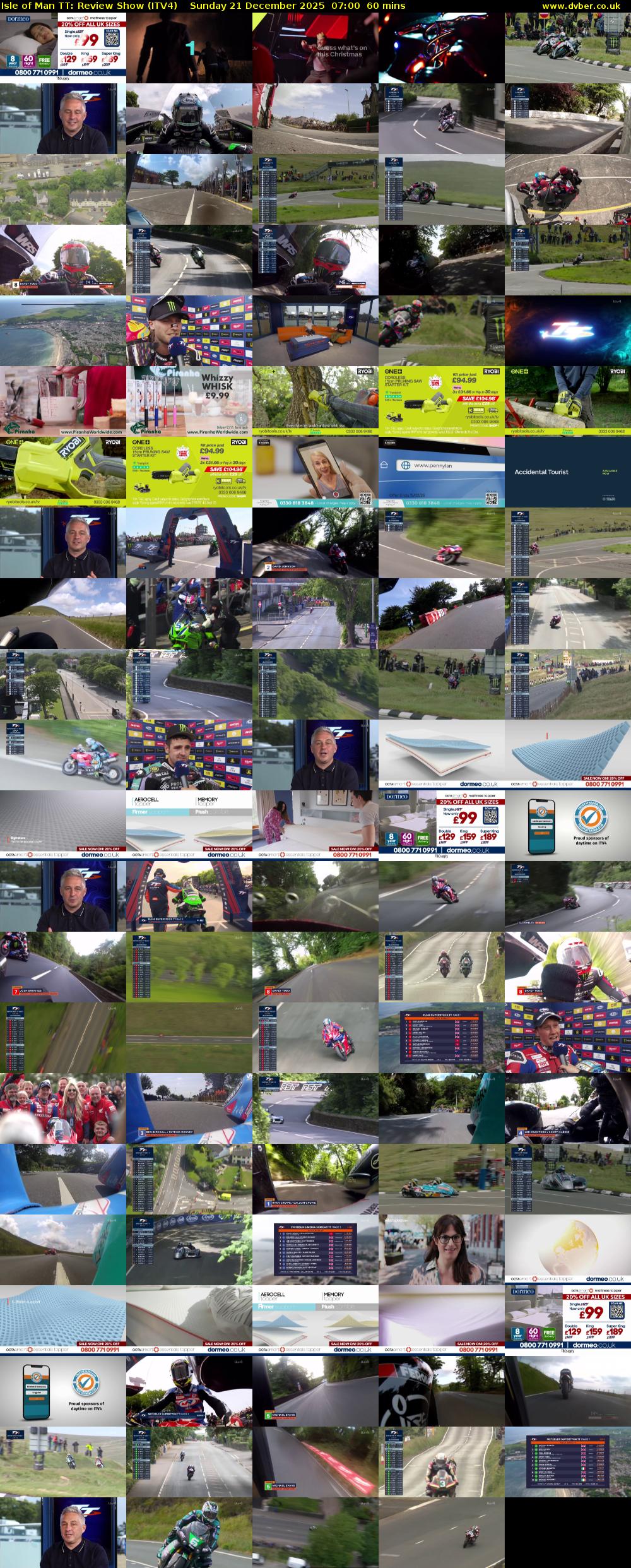 Isle of Man TT: Review Show (ITV4) Sunday 21 December 2025 07:00 - 08:00