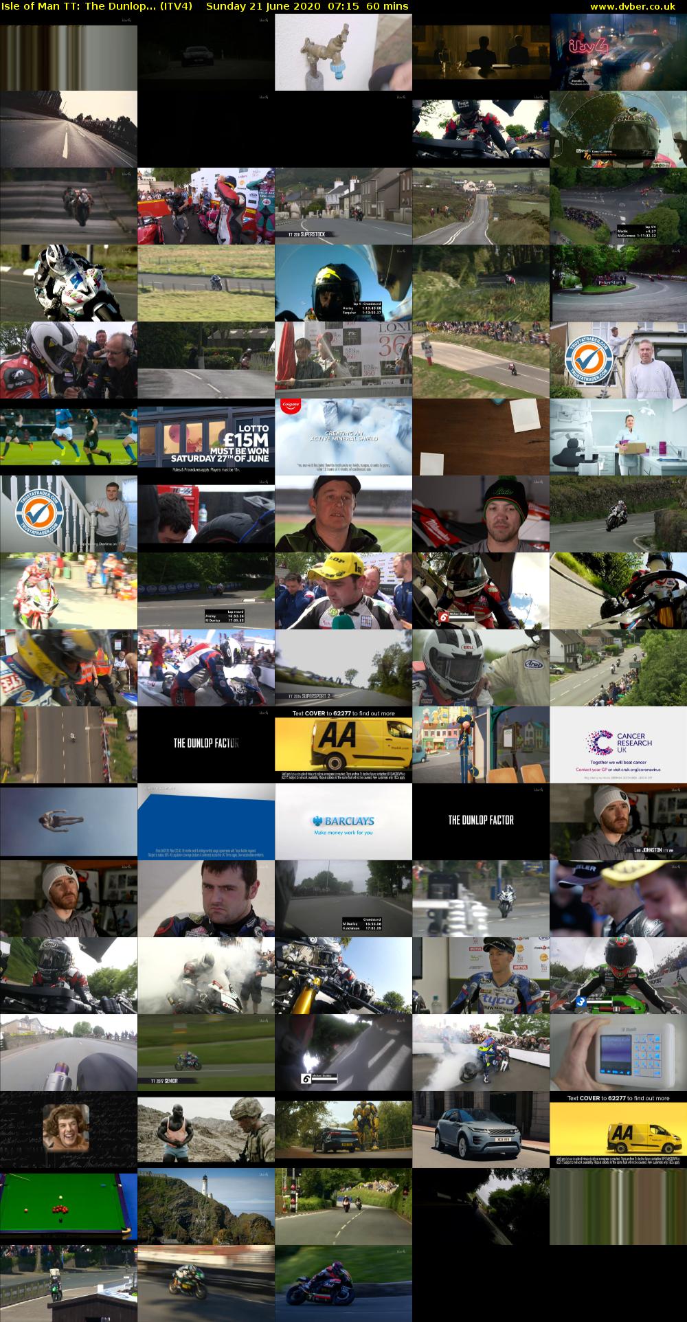 Isle of Man TT: The Dunlop... (ITV4) Sunday 21 June 2020 07:15 - 08:15
