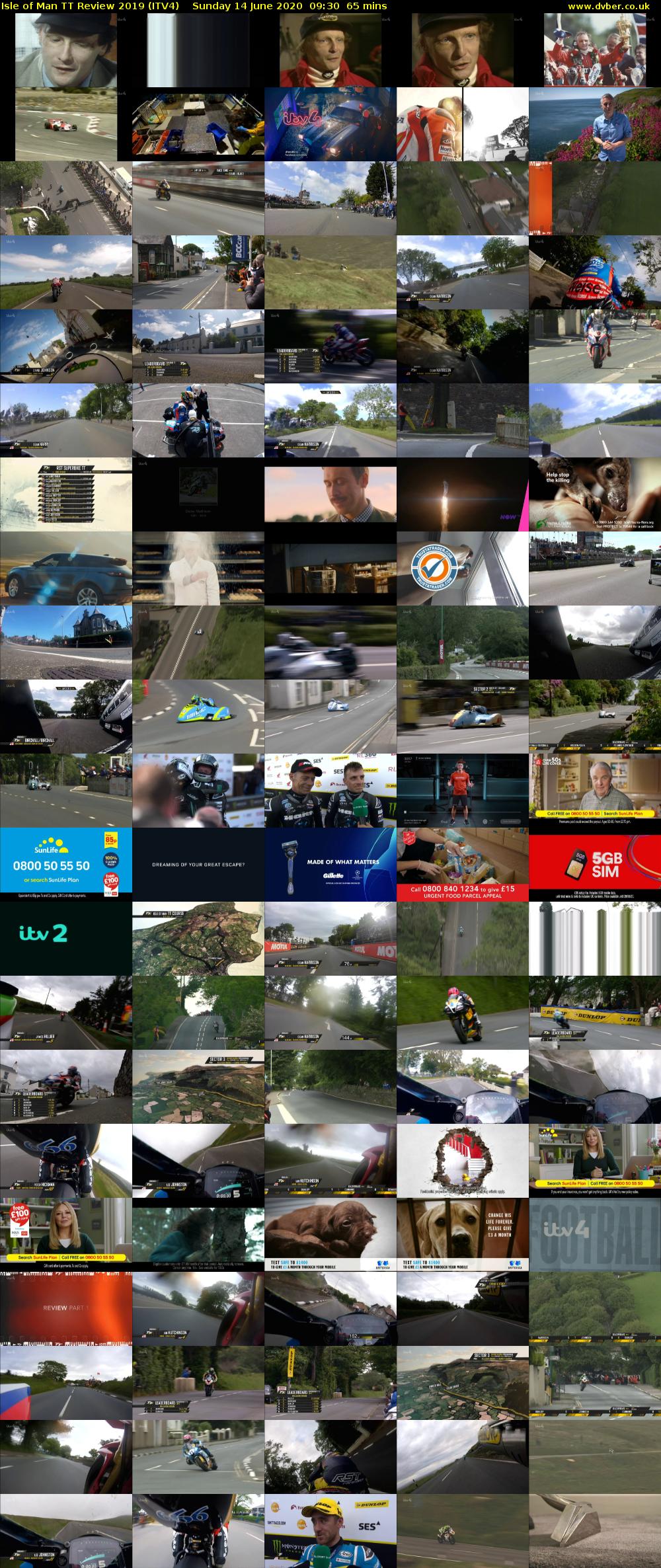 Isle of Man TT Review 2019 (ITV4) Sunday 14 June 2020 09:30 - 10:35