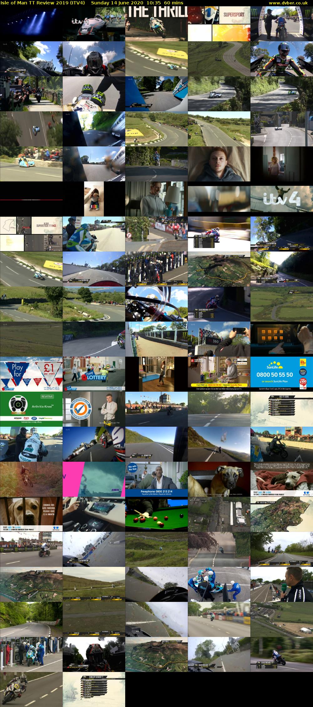 Isle of Man TT Review 2019 (ITV4) Sunday 14 June 2020 10:35 - 11:35