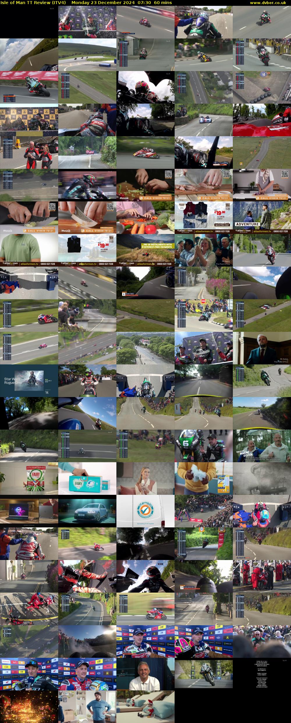 Isle of Man TT Review (ITV4) Monday 23 December 2024 07:30 - 08:30