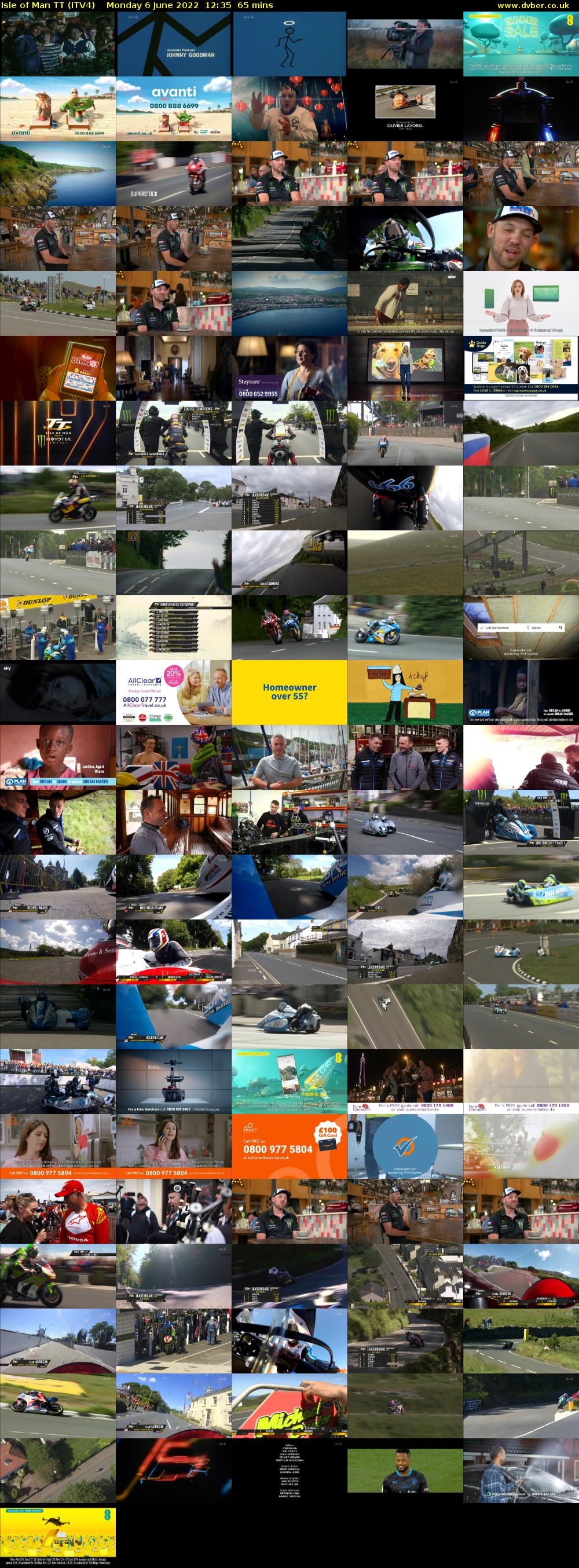 Isle of Man TT (ITV4) Monday 6 June 2022 12:35 - 13:40