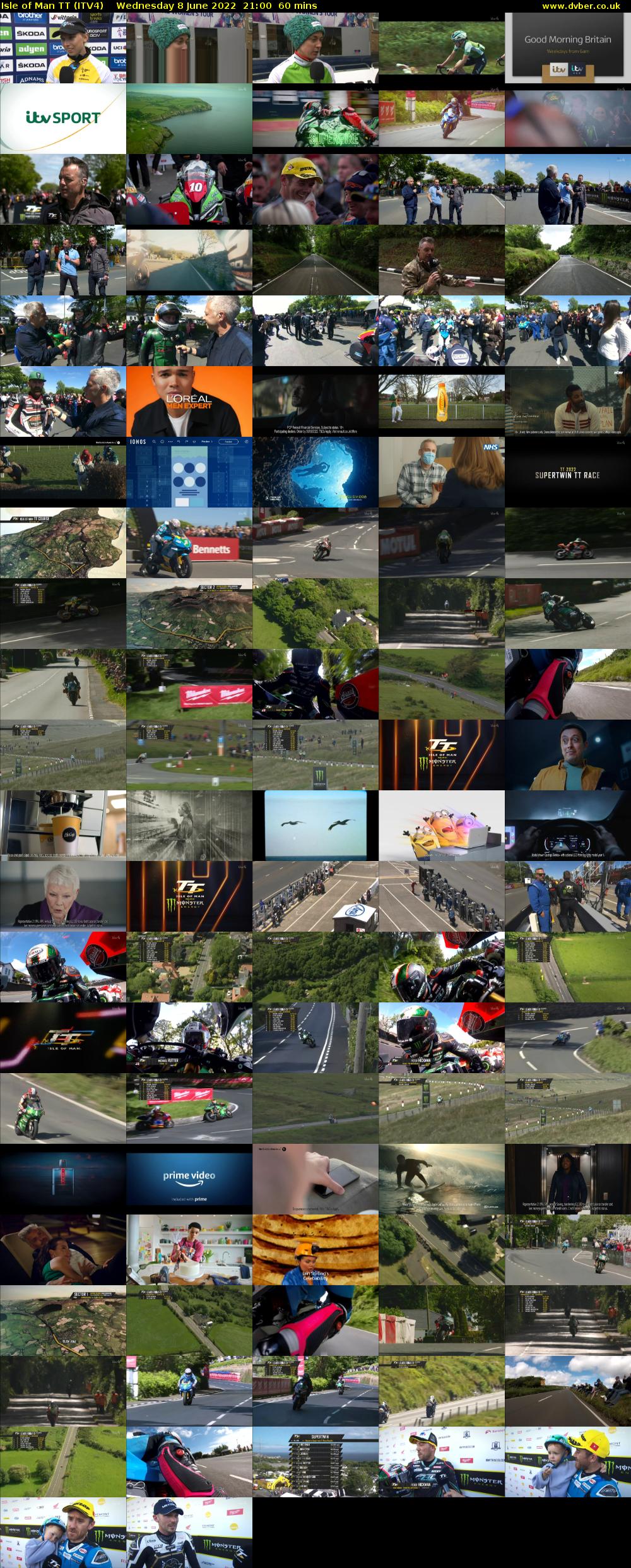 Isle of Man TT (ITV4) Wednesday 8 June 2022 21:00 - 22:00