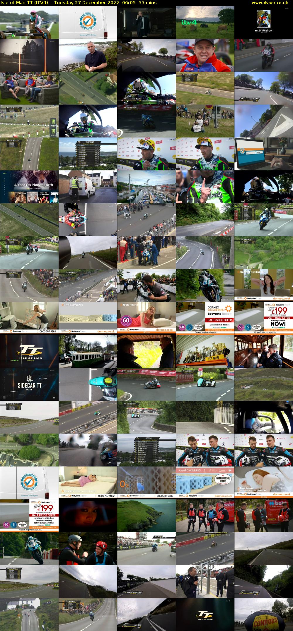 Isle of Man TT (ITV4) Tuesday 27 December 2022 06:05 - 07:00